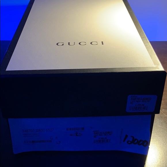 !!!!!!!Sold!!!!!Brand new Gucci slides size 6 NWT. - Picture 6 of 8
